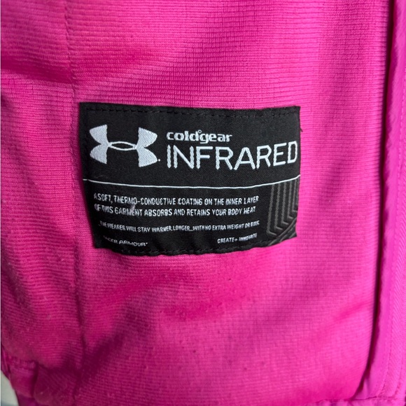 Under Armour ColdGear Infrared Werewolf Jacket- Bright Pink - large - Picture 7 of 10